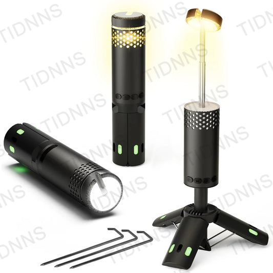 充電式 LEDランタン 伸縮式キャンプライト 1