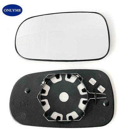 互換品 Saab 93/95 2000-2009用 加熱バックミラー 広角ミラー付き